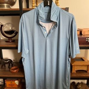 Kenneth Cole Light Blue Polo Shirt